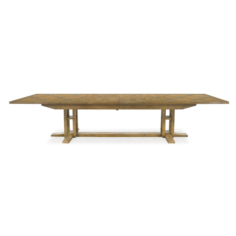 Dublin Double Extension Dining Table 2.8m - 3.8m-Dovetailed &amp; Doublestitched