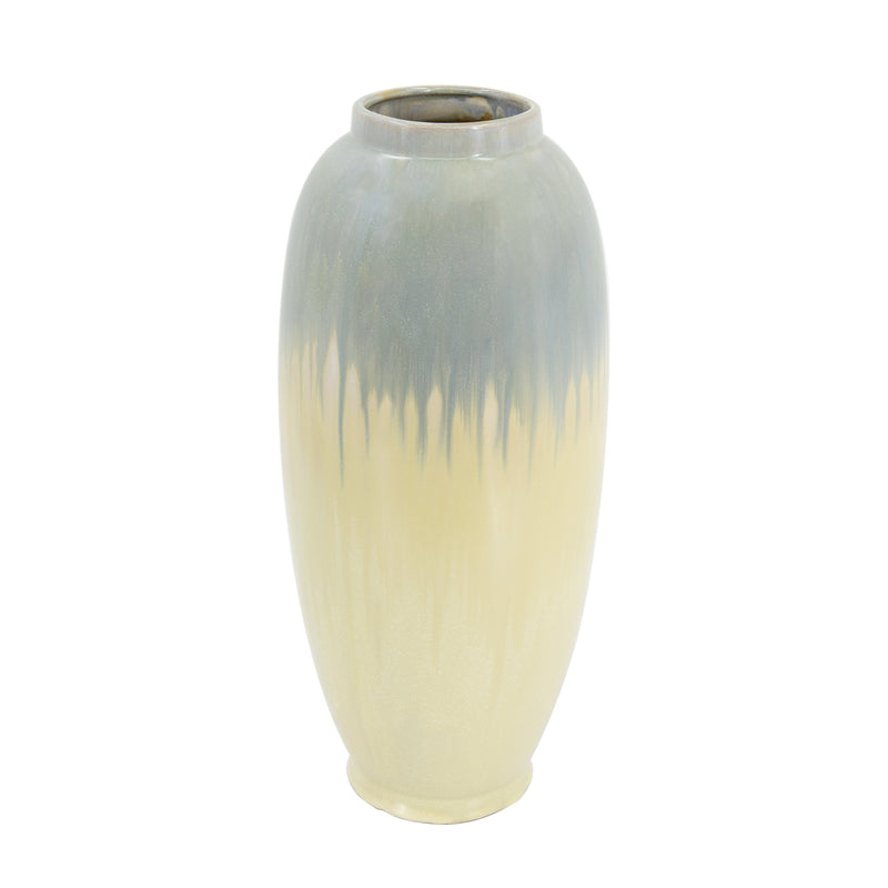 Florence Short Glazed Ceramic Vase-Dovetailed &amp; Doublestitched