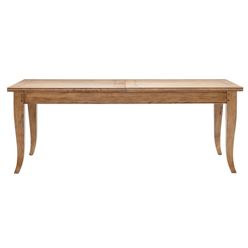 Florentine Double Extension Dining Table 2.1m - 3.1m-Dovetailed &amp; Doublestitched