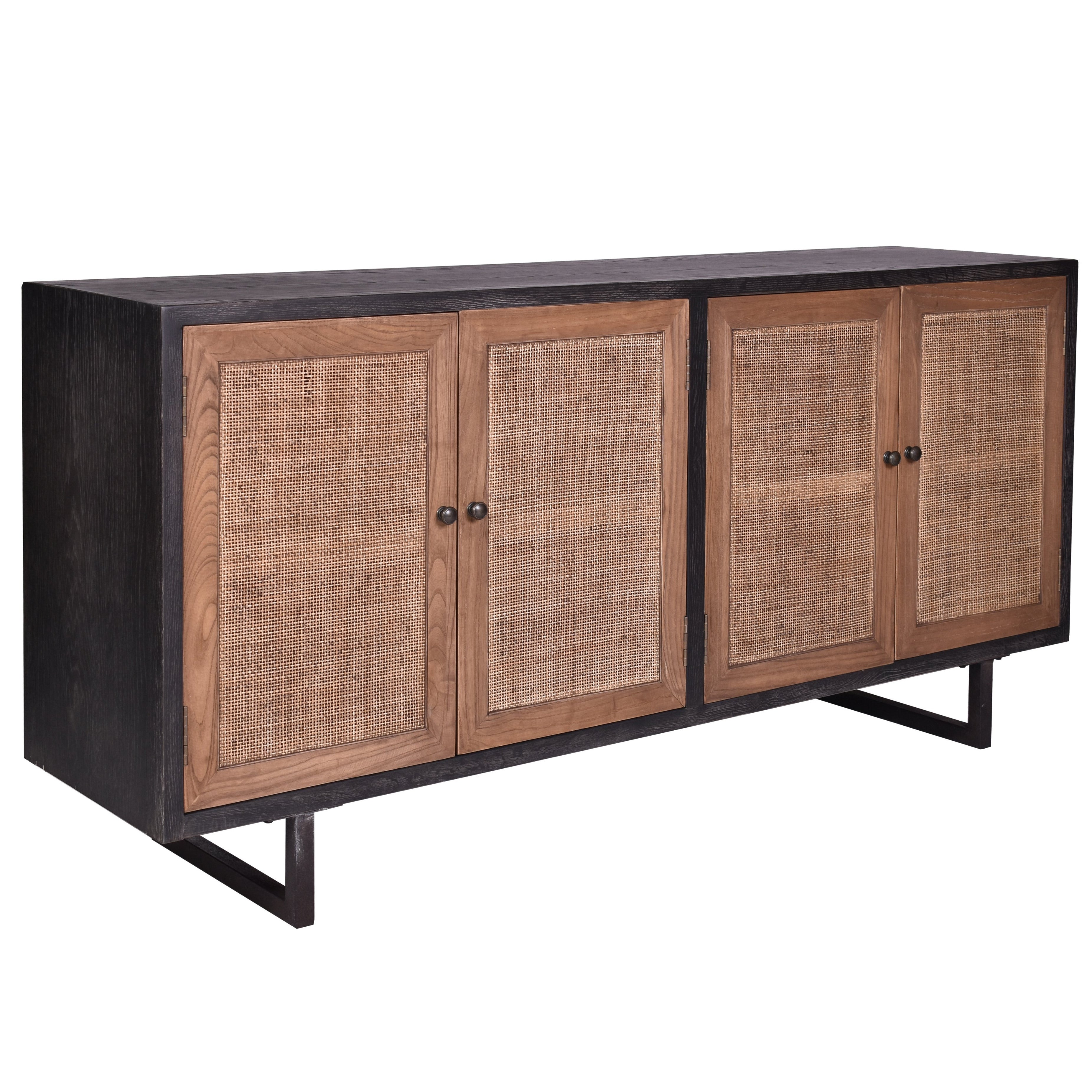 Foreshore Rattan Sideboard - Large Timber Sideboard