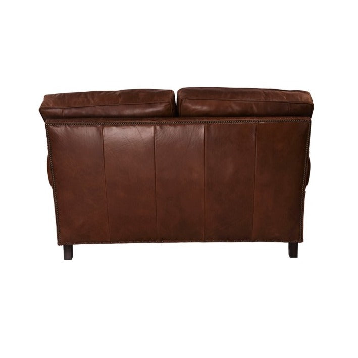 Hyde Vintage Leather Sofa - 2 Seater-Dovetailed &amp; Doublestitched