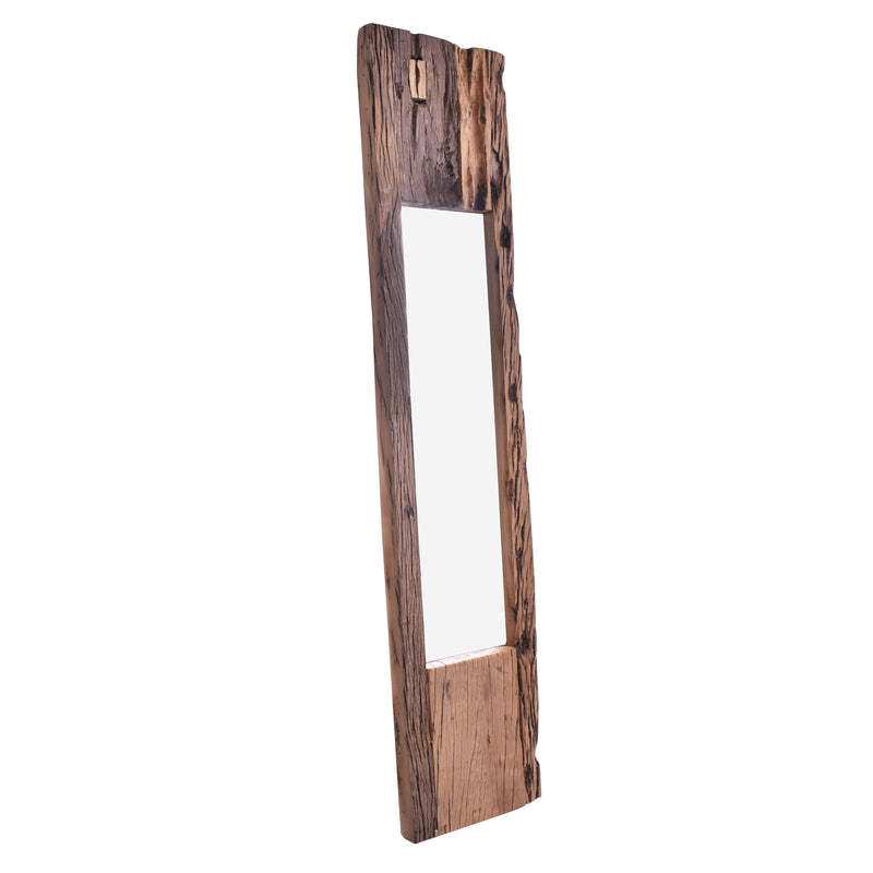 Jaipur 120 Wooden Panel Mirror-Dovetailed &amp; Doublestitched