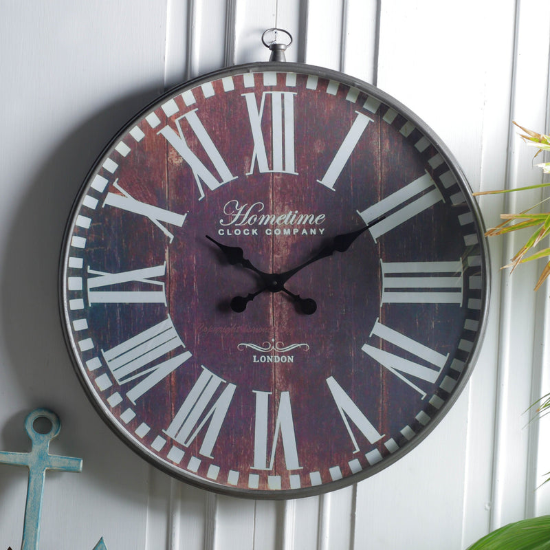 Jaipur Antique Wall Clock-Dovetailed &amp; Doublestitched
