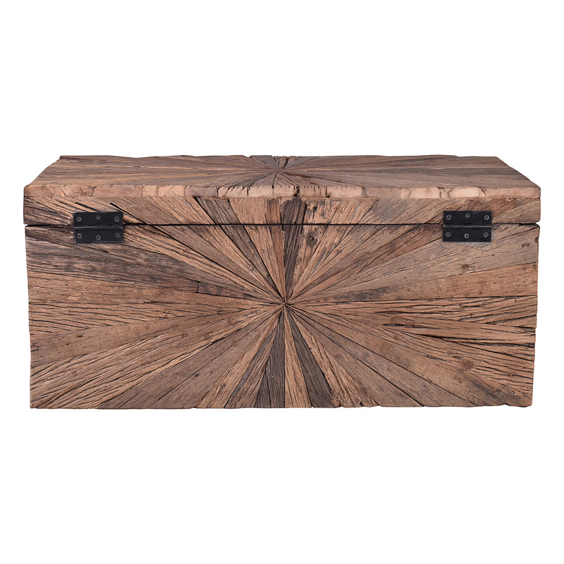 Jaipur Patterned Large Trunk-Dovetailed &amp; Doublestitched