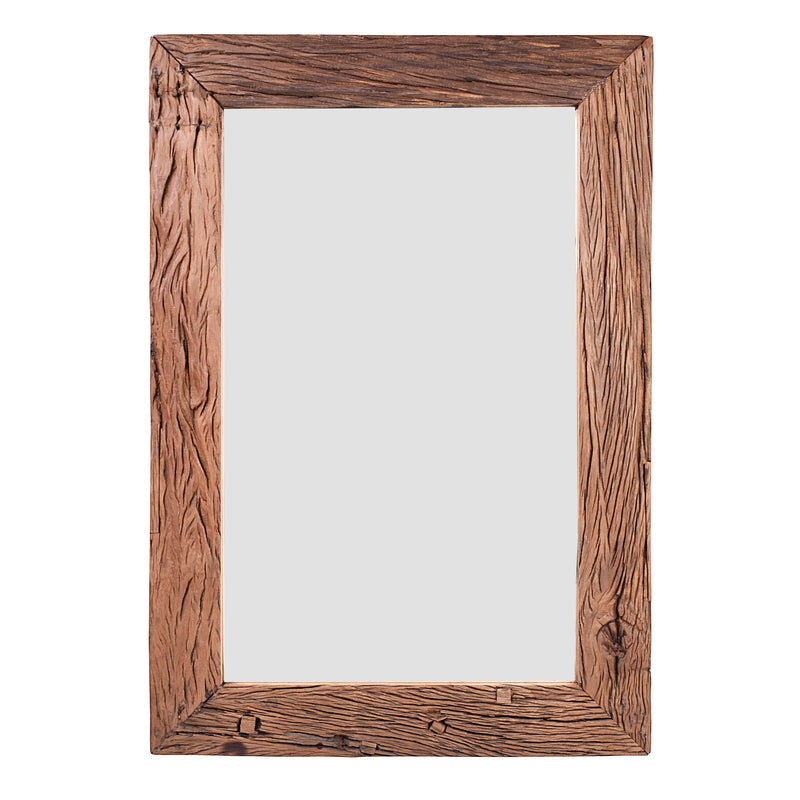 Jaipur Wooden Mirror Medium-Dovetailed &amp; Doublestitched