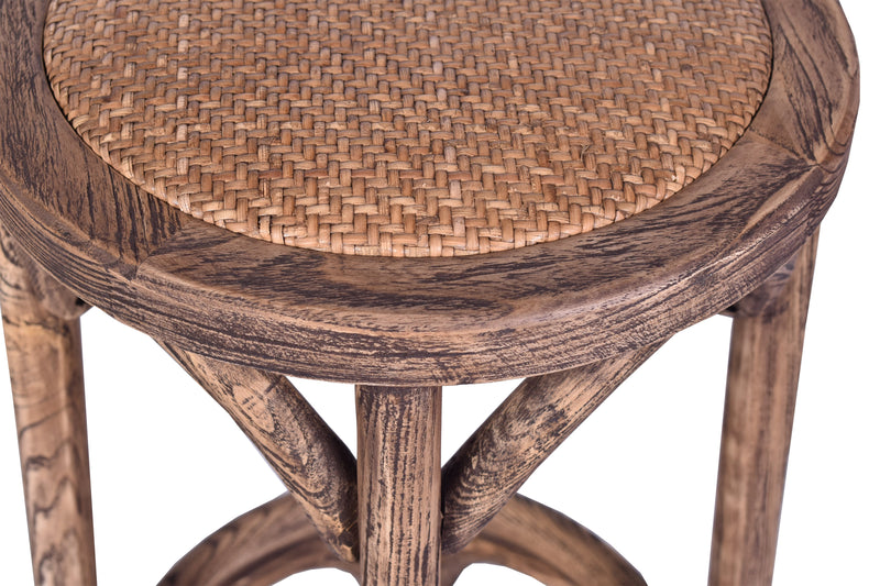 Jessie Farmhouse Timber Bar Stool | Rustic Timber Furniture
