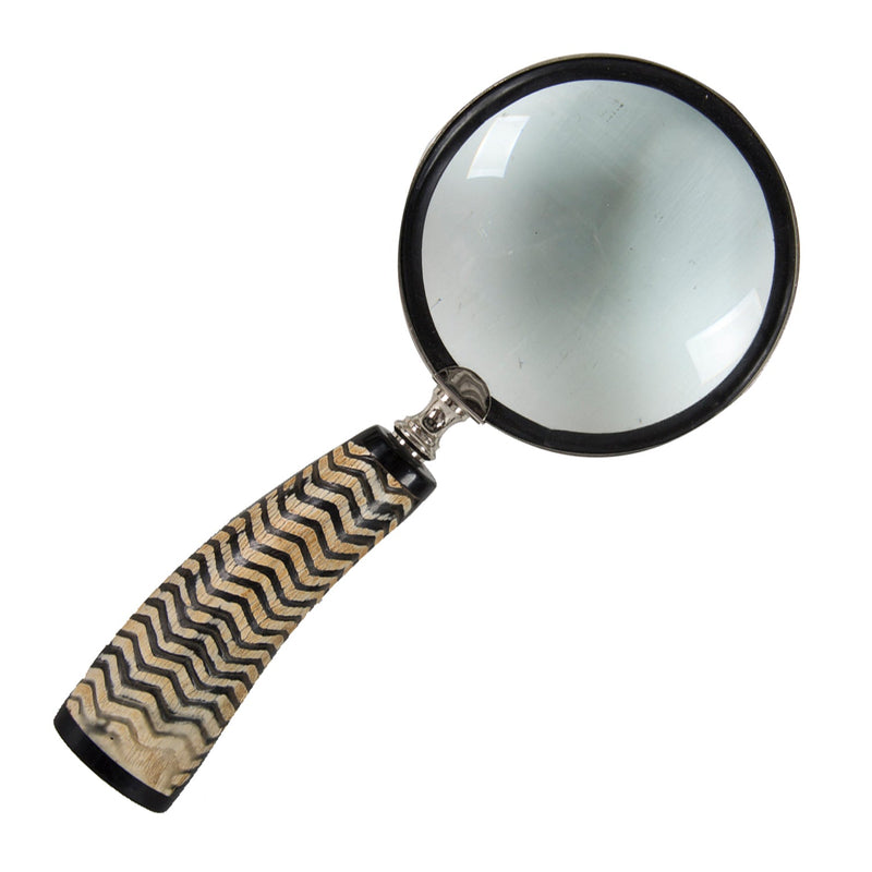 Magnifying Glass - Zebra-Dovetailed &amp; Doublestitched