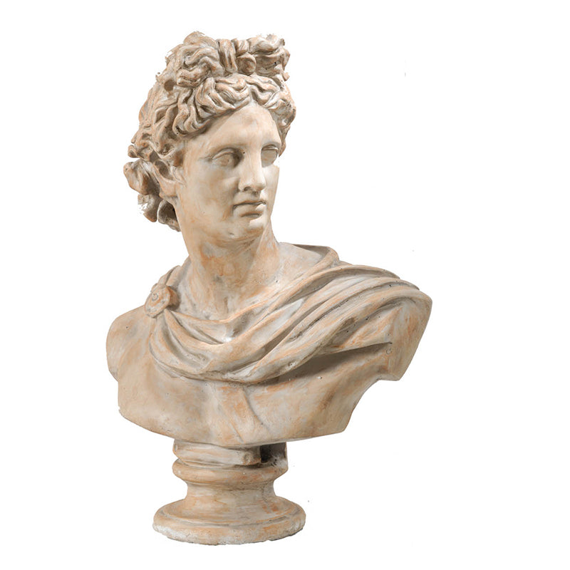 Male Bust Statue-Dovetailed &amp; Doublestitched