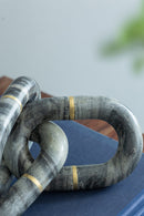 Marble Chain Off Grey-Dovetailed &amp; Doublestitched