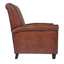 Maxwell Vintage Leather Recliner Chair-Dovetailed &amp; Doublestitched