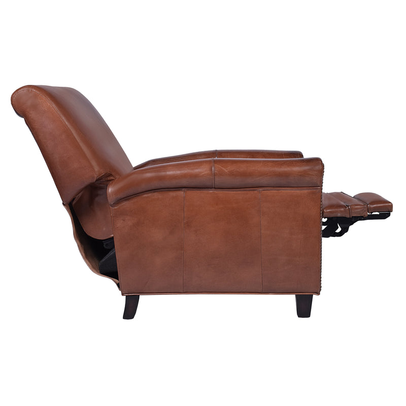 Maxwell Vintage Leather Recliner Chair-Dovetailed &amp; Doublestitched