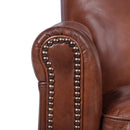 Maxwell Vintage Leather Recliner Chair-Dovetailed &amp; Doublestitched