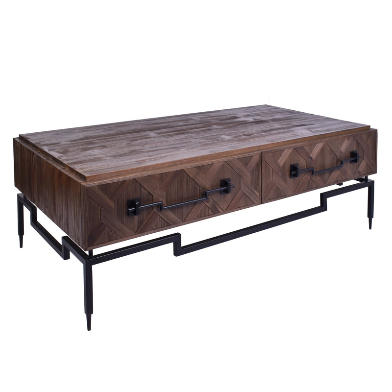 Naomi Coffee Table-Dovetailed &amp; Doublestitched