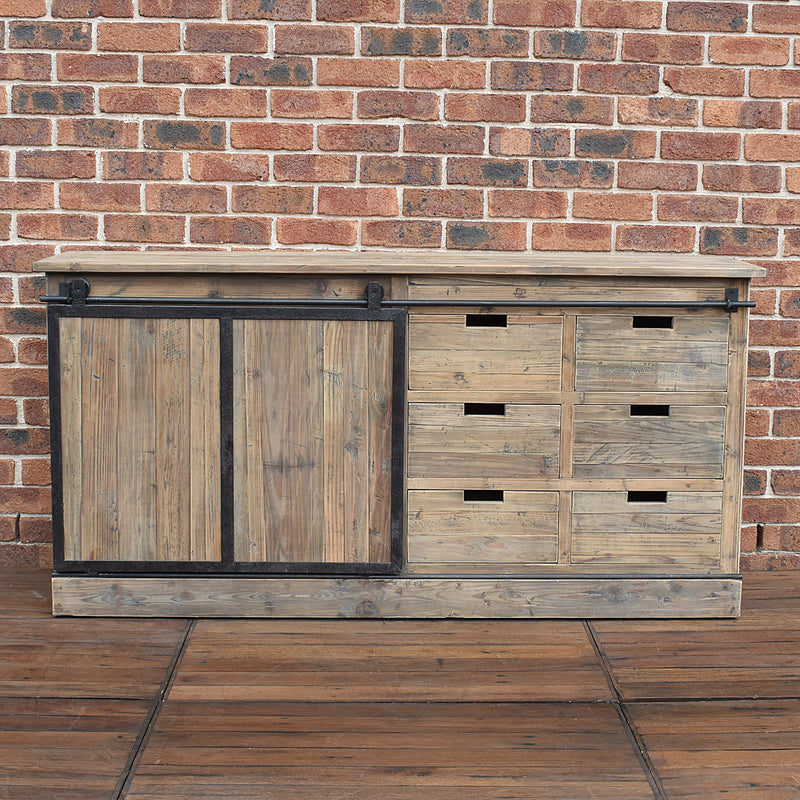 Railway Farmhouse Buffet-Dovetailed &amp; Doublestitched