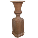 Reeded Baluster Plinth and Vase-Dovetailed &amp; Doublestitched