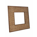 Salerno Mirror in Carved Resin-Dovetailed &amp; Doublestitched