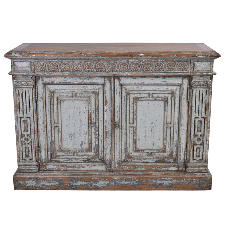 Seaforth Distressed Sideboard-Dovetailed &amp; Doublestitched