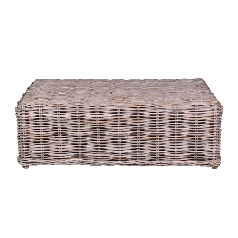 Southport Rattan Coffee Table-Dovetailed &amp; Doublestitched