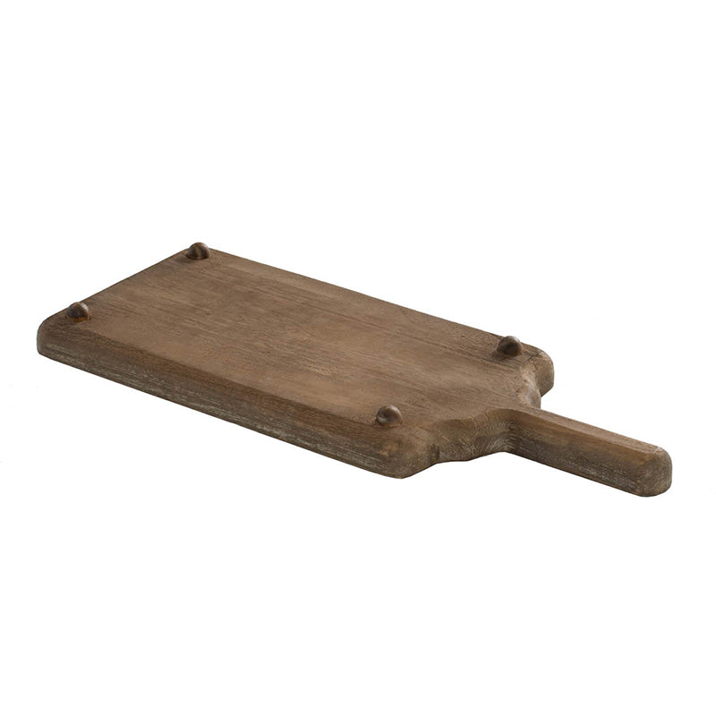 Timber Decorative Tray with Handle-Dovetailed &amp; Doublestitched