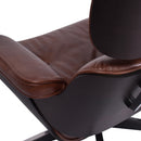 Vintage Eames Replica Chair & Ottoman Set-Dovetailed &amp; Doublestitched