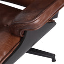 Vintage Eames Replica Chair & Ottoman Set-Dovetailed &amp; Doublestitched