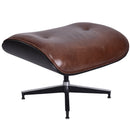 Vintage Eames Replica Chair & Ottoman Set-Dovetailed &amp; Doublestitched