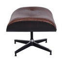 Vintage Eames Replica Chair & Ottoman Set-Dovetailed &amp; Doublestitched