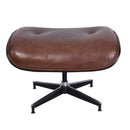 Vintage Eames Replica Chair & Ottoman Set-Dovetailed &amp; Doublestitched