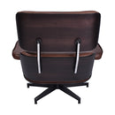 Vintage Eames Replica Chair & Ottoman Set-Dovetailed &amp; Doublestitched