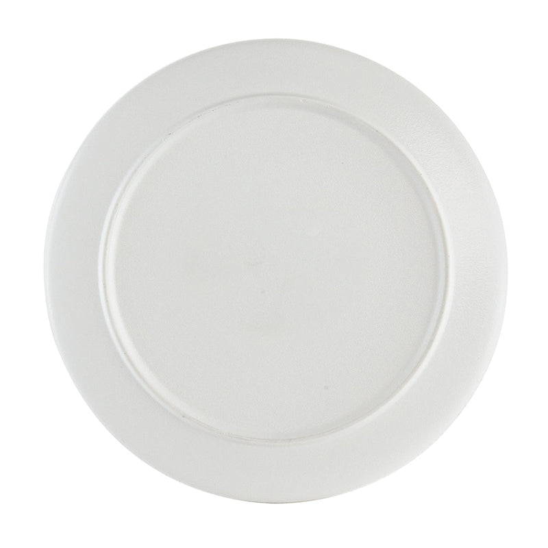 Wabi-Sabi Large Plate - White-Dovetailed &amp; Doublestitched
