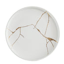 Wabi-Sabi Large Plate - White-Dovetailed &amp; Doublestitched