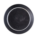 Wabi-Sabi Small Plate - Black-Dovetailed &amp; Doublestitched